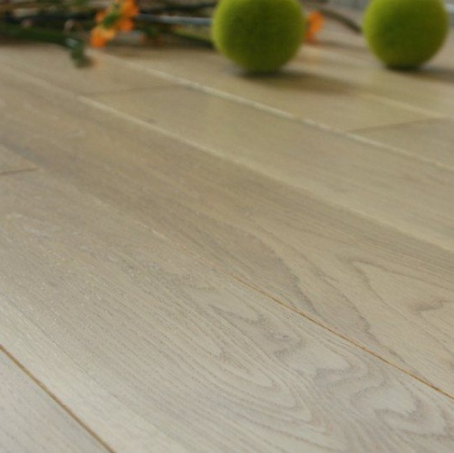 Массивная доска Ashton Анкоридж Дуб Натур (Гладкая) 400-1700х127 мм 1000300017 - Вид №1