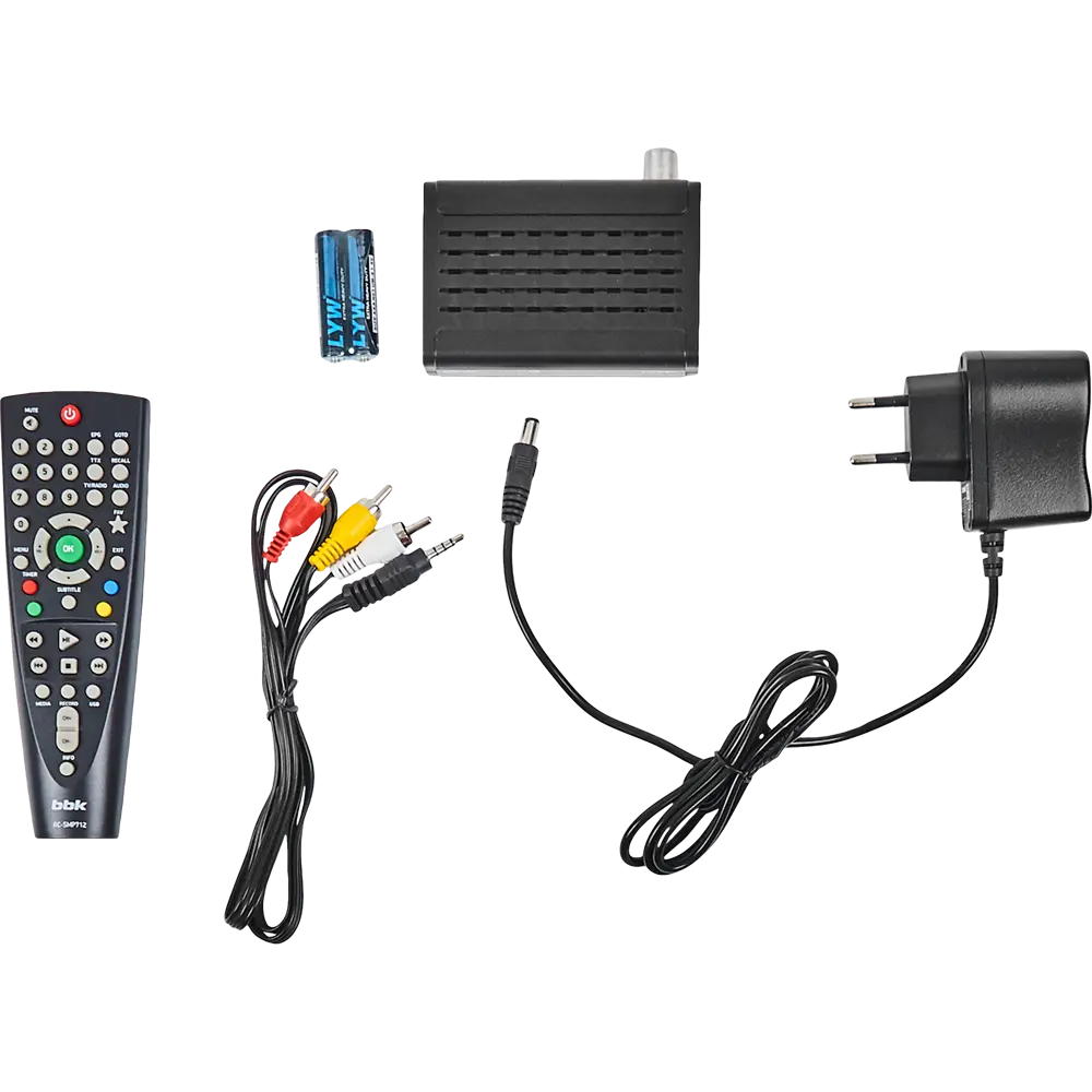 Ресивер DVB-T2 BBK SMP002HDT2 цвет чёрный Santreyd STLM-2042461 - Вид №4