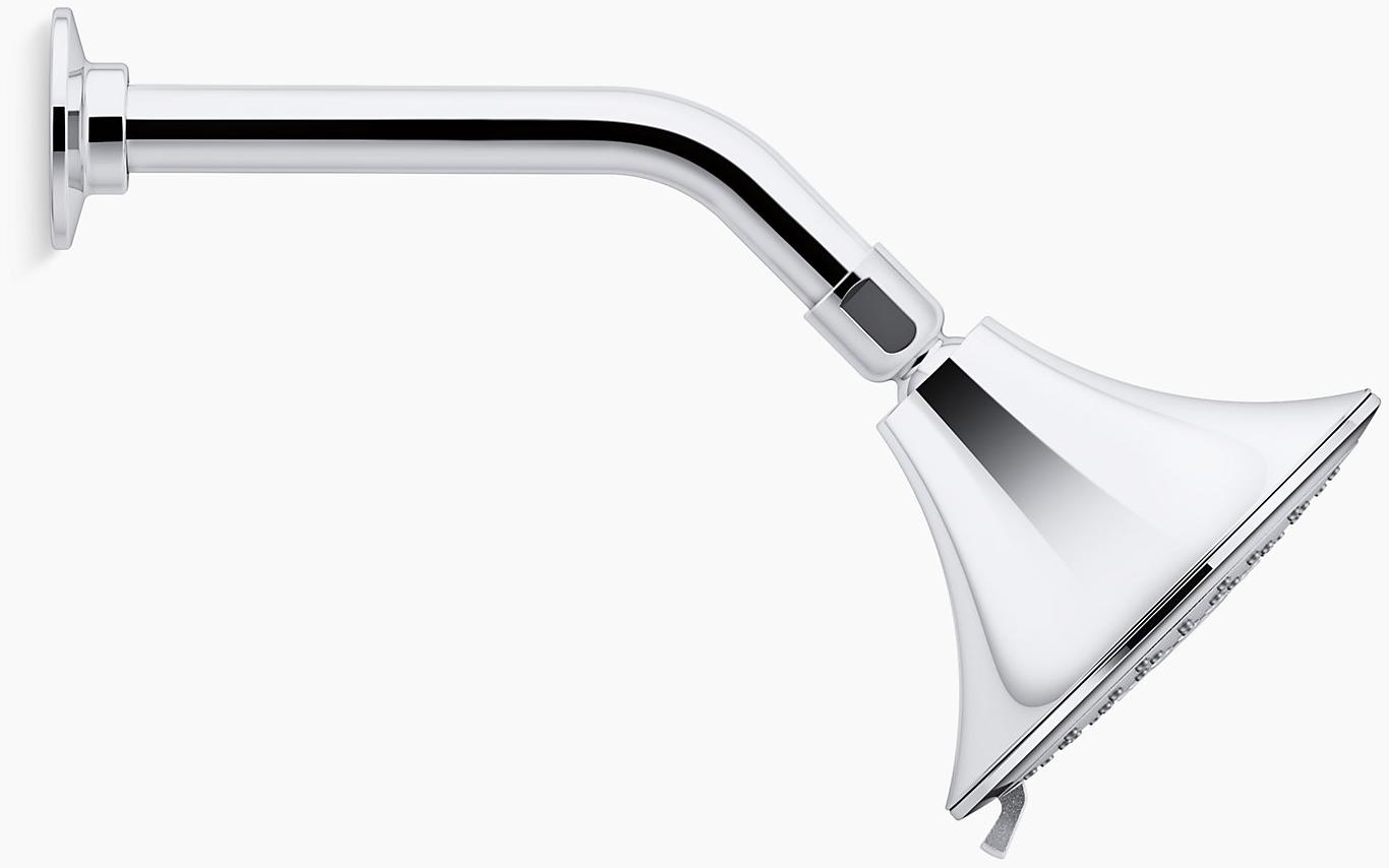 KOHLER Многофункциональная насадка для душа Forté 2,5 галлона в минуту с технологией всасывания воздуха Katalyst K-22169-BN  - Вид №3