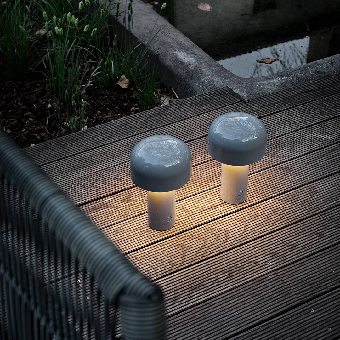 Flos F1060026 Bellhop коричневая лампа настольная с аккумулятором 116166 - Вид №5