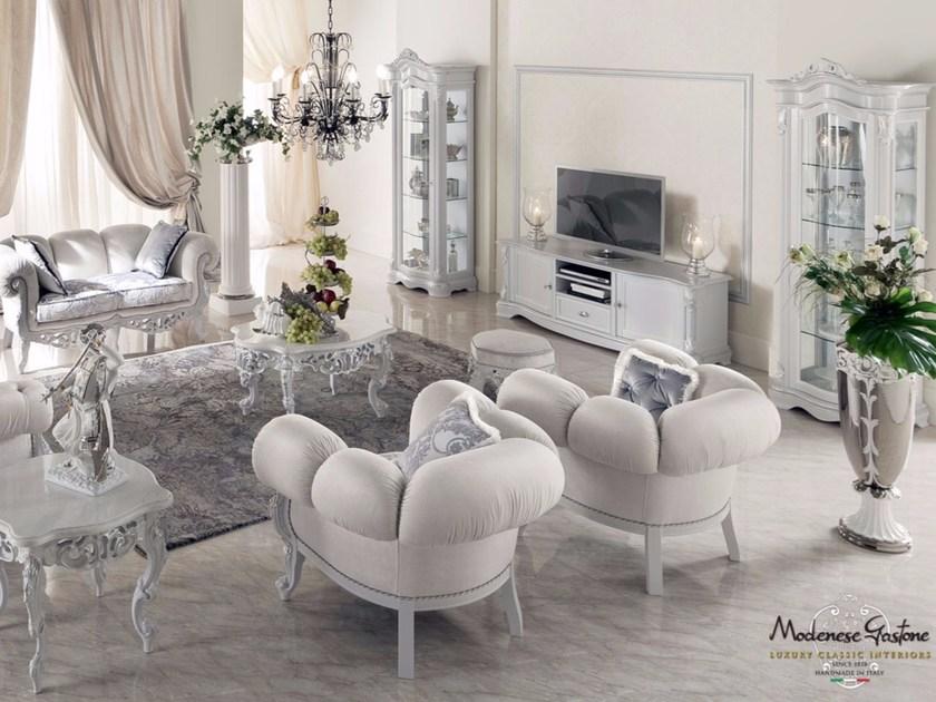 Modenese Gastone Деревянная тумба под телевизор в классическом стиле Bella vita sun-id-1478483 - Вид №2