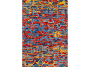 Прямоугольный шерстяной ковер