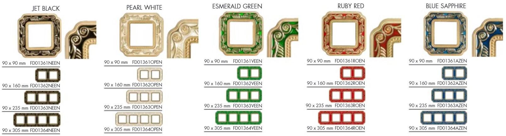 FEDE Гражданская серия из латуни Baroque Fd01361-- - Вид №5