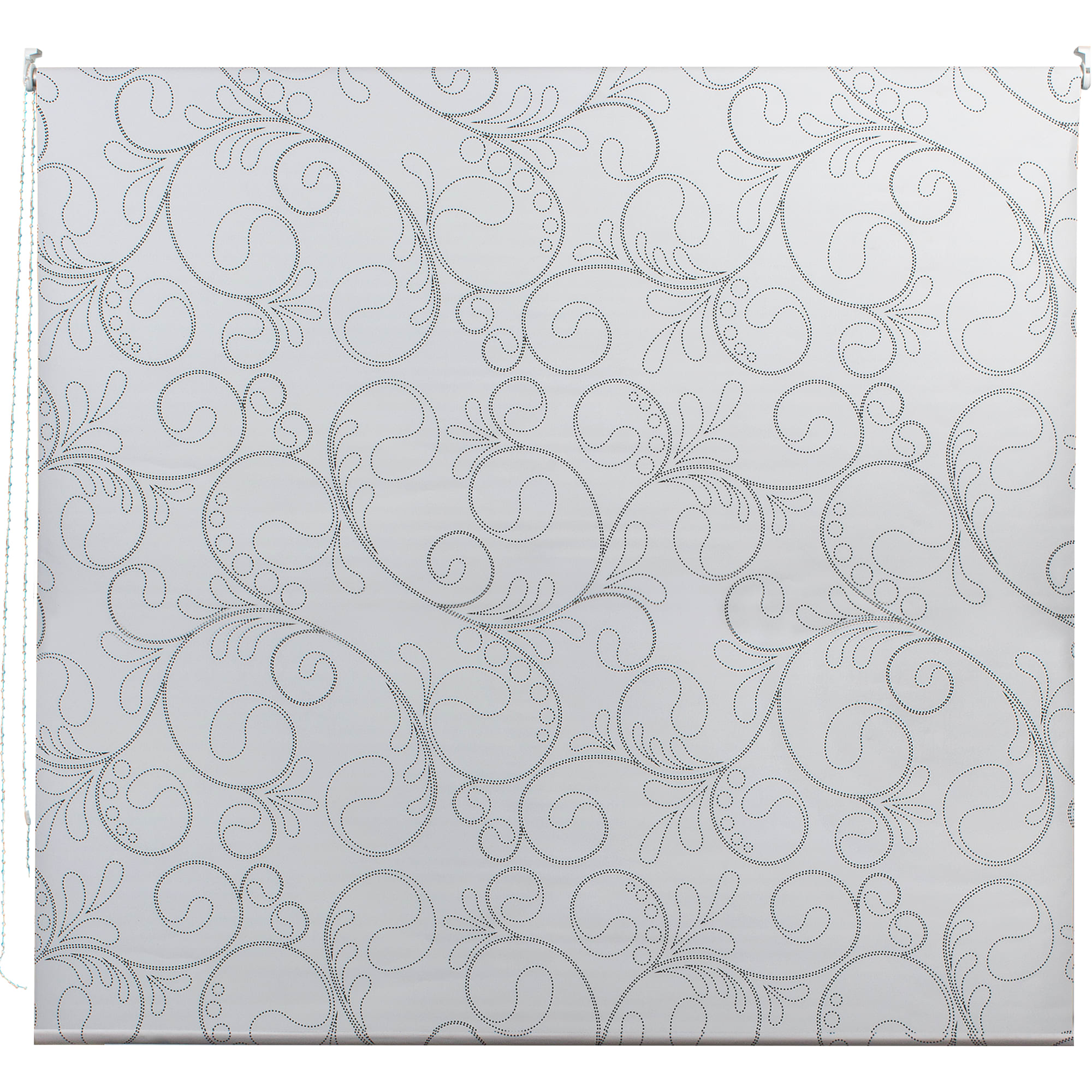 82023915 Штора рулонная Blackout «Лаура», 160х175 см, цвет чёрно-белый Santreyd 