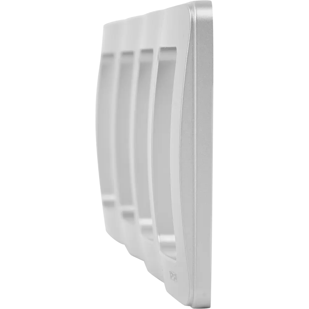 Рамка для розеток и выключателей Hegel Мастер 4 поста цвет серебро STLM-2137851 - Вид №2