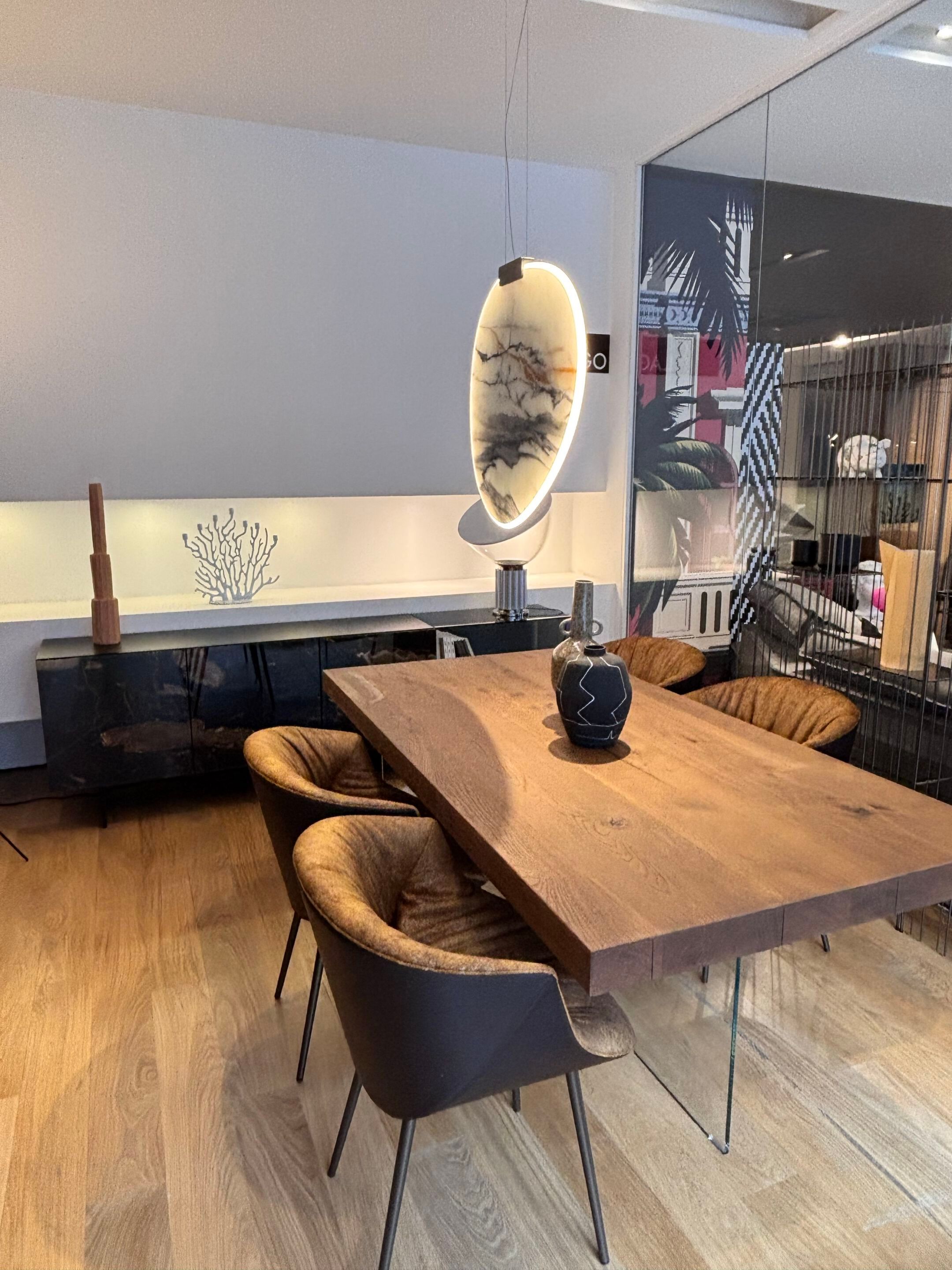 Стеклянный светодиодный подвесной светильник In Stock озеро ARCH-00132688 - Вид №2