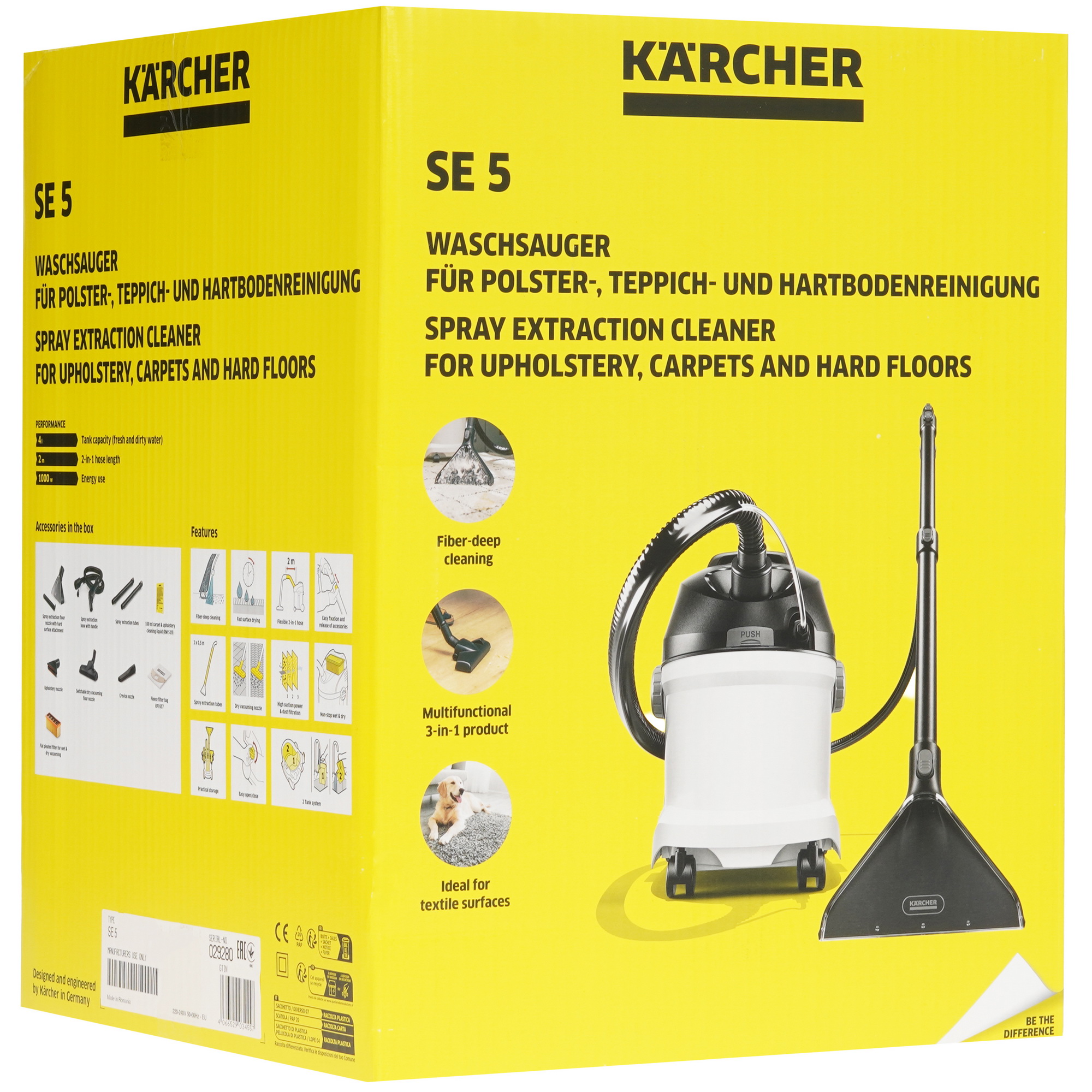 5491952 Пылесос Karcher SE 5 белый STDN-0090183 - Вид №15