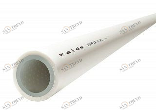 Труба полипропиленовая KALDE D 50х8,3 PN 25 армированная алюминием белая 3202TOX500000