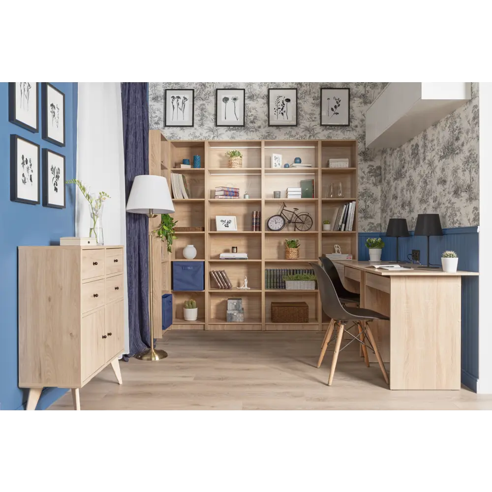 Стеллаж БУККЕР для книг и аксессуаров с регулируемыми полками 82851584 STLM-0037031 - Вид №6