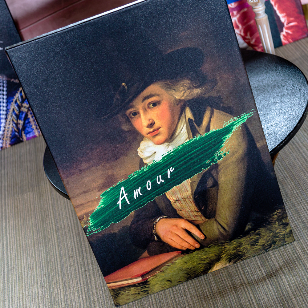 30101901 Арт-портрет «Amour» (холст, галерейная натяжка) Object Desire  - Вид №5