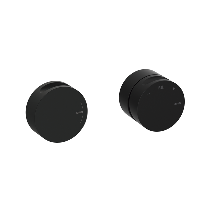 90902102 PREMIUM Черный смеситель 2/3 внутренних пути горизонтальные фиктивный Черный GRB MIXERS 