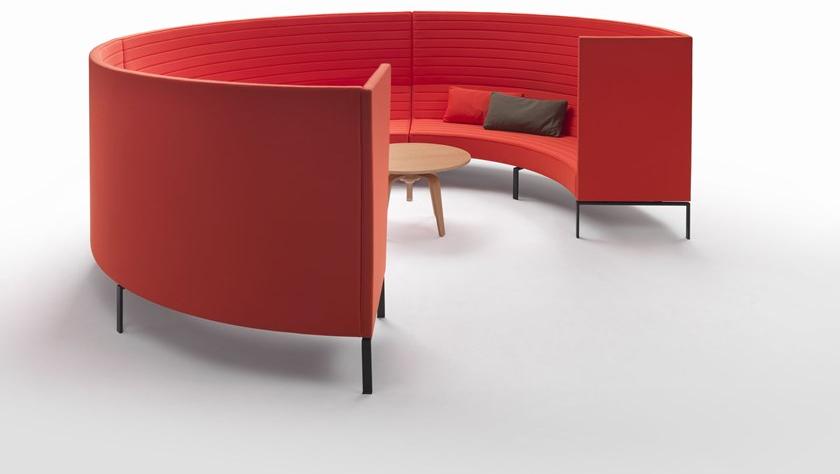 Marelli Изогнутый модульный диван Stripes sun-id-1467609 - Вид №3