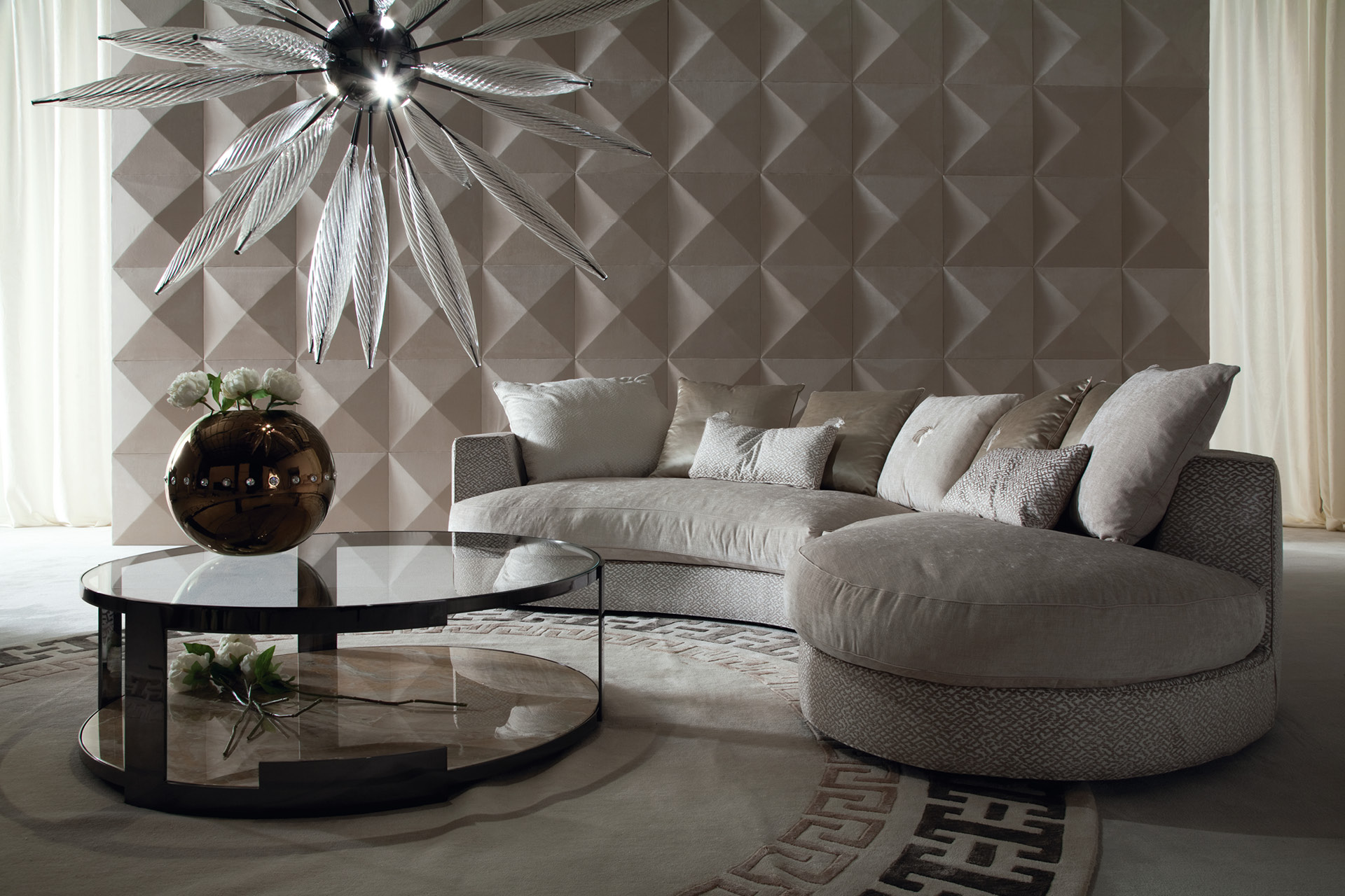 680/52/С Alchemy круглый коктейльный стол - giorgio collection - Вид №2