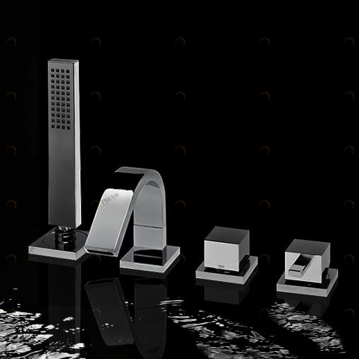 Смеситель набортный для ванны 7MODV401 Geda Nextage Mode с душевой лейкой