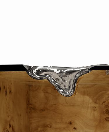 0-059 Буфет Lapiaz черный серебристый Boca Do Lobo  - Вид №15