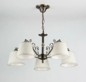 Подвесная люстра Rivoli Toscana 2029-205 RIVOLI TOSCANA 337158 Белый;бронза