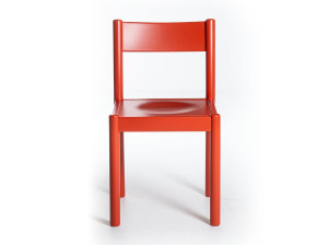 Стул из бука с открытой спинкой