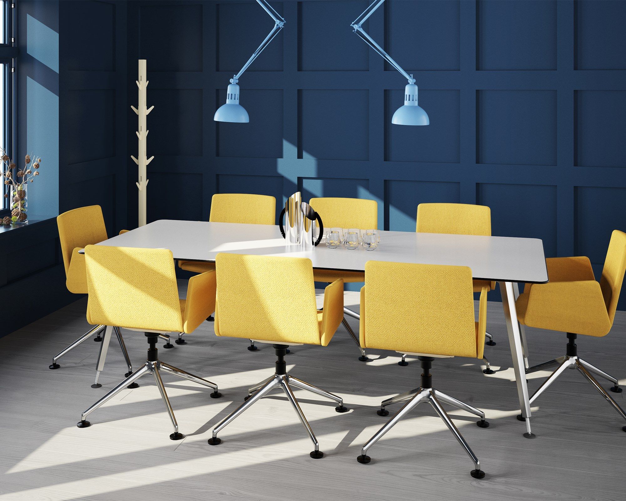 Тканевый стул с подлокотниками SCHNEEWEISS interior Eless ARCH-00129053 - Вид №1