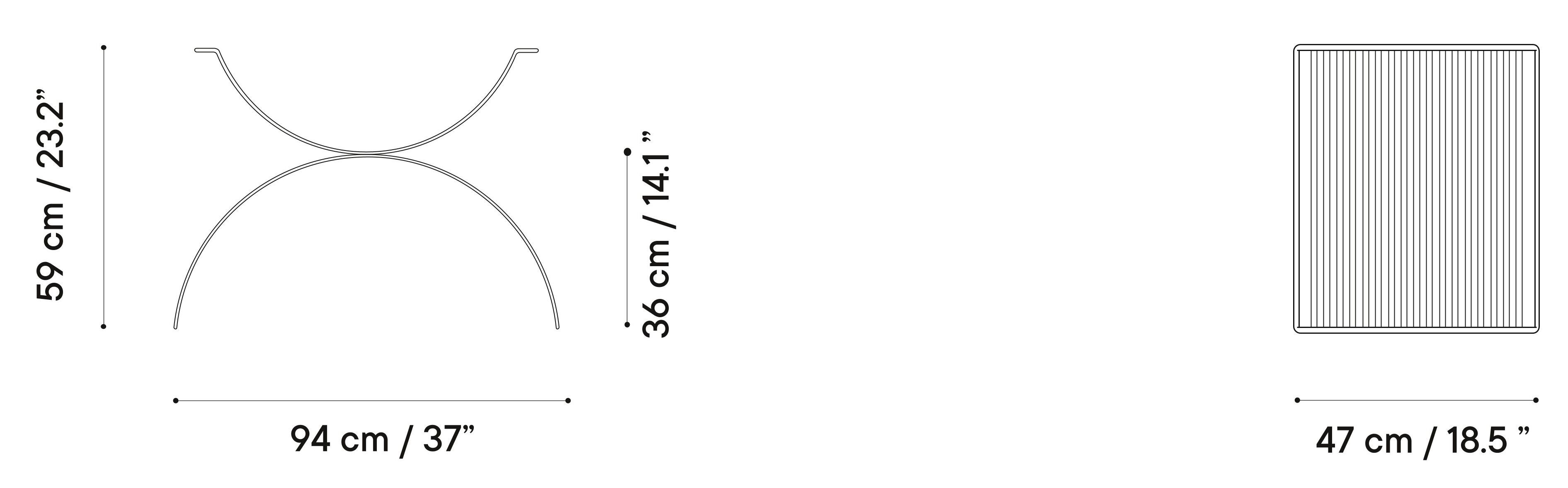 Садовый стул из оцинкованной стали iSimar Romana ARCH-00075765 - Вид №8
