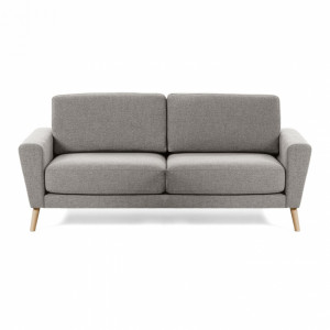 071395 Диван Guy 3х местный светло-серый La Forma Narnia