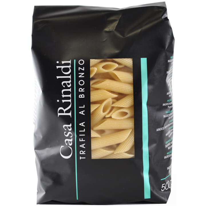 Паста Пенне Ригате TRAFILA AL BRONZO Casa Rinaldi 500 г Santreyd 12191