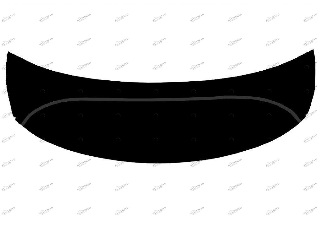 Фронтальная панель для ванны Aquanet Arona 150 черная 00181546