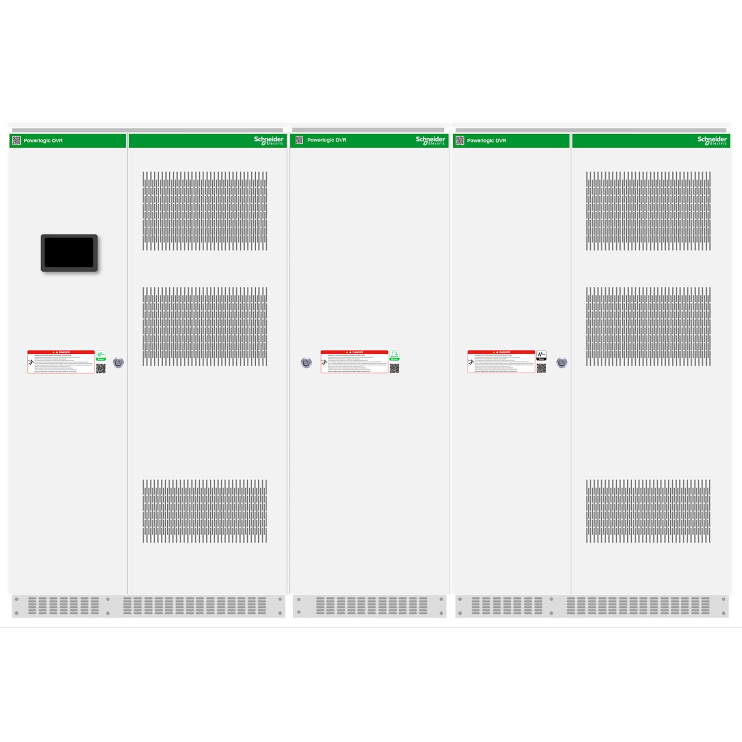 DVR66050400S Динамический компенсатор искажений напряжения, 660 кВА, 400 В, 50 % макс.провал, ведомый модуль Schneider Electric 