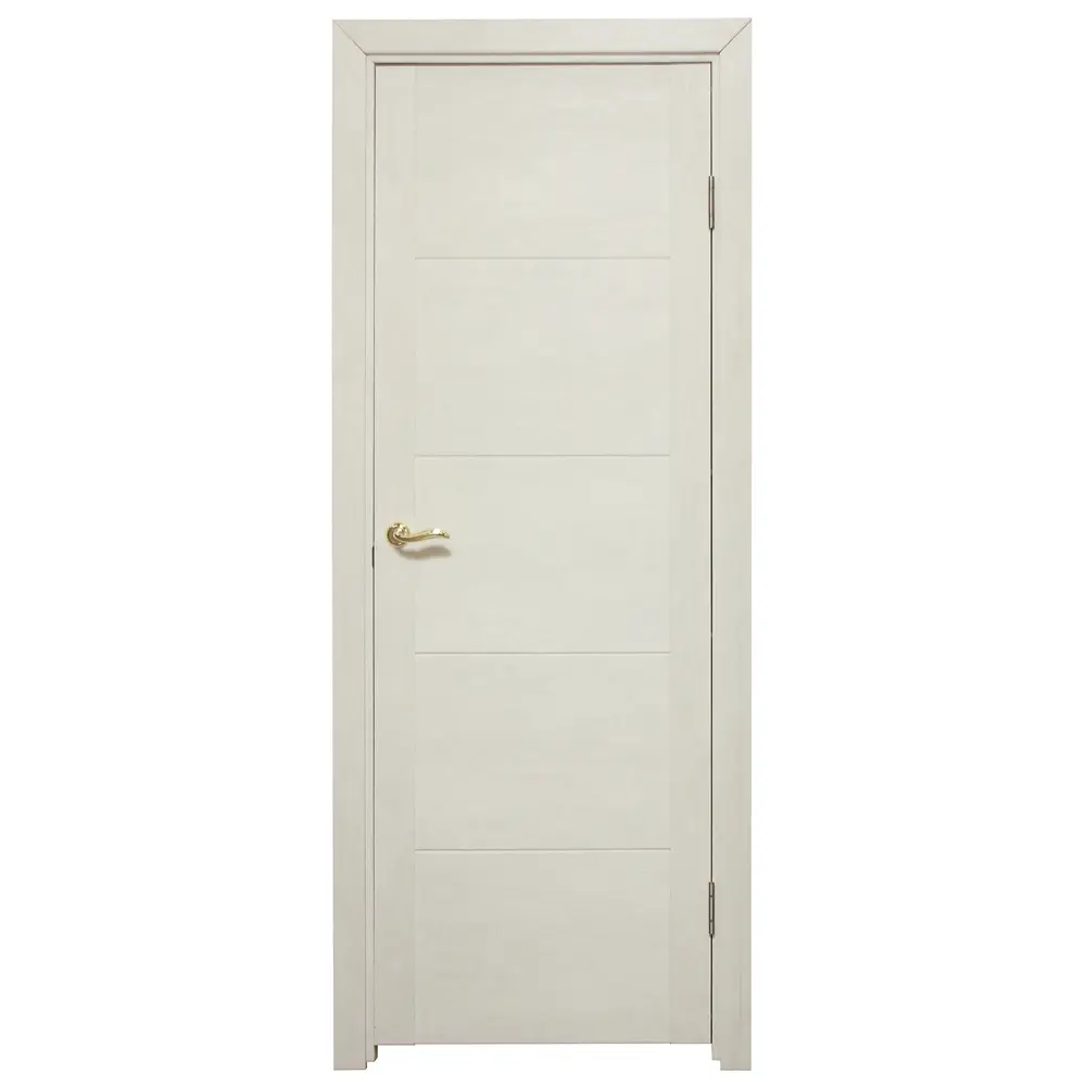 Дверь межкомнатная глухая Техно 60x200 см цвет серый дуб VERDA STLM-2210742