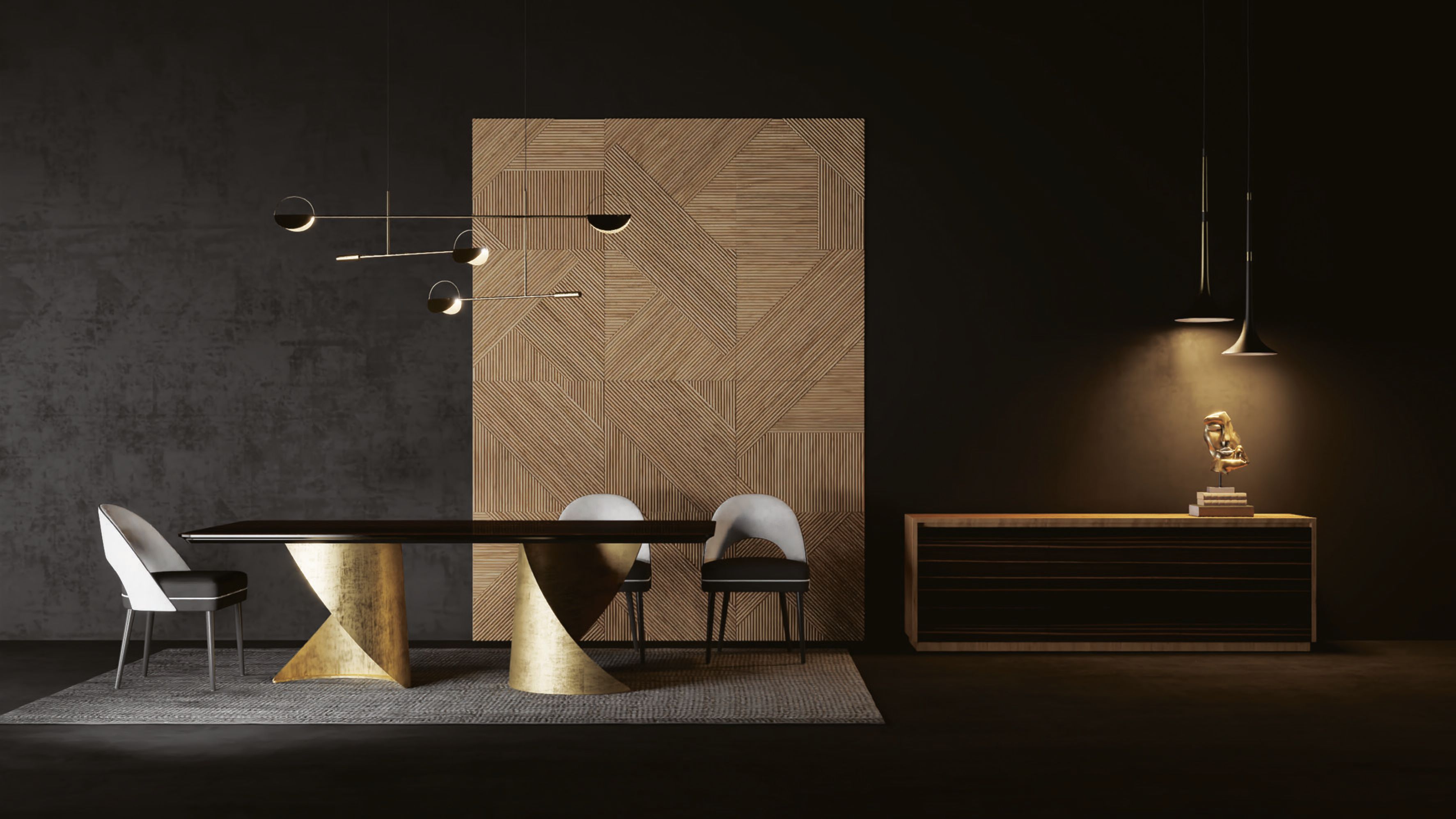 Прямоугольный стеклянный стол CASA +39 ENCORE Italia ARCH-00103464 - Вид №2