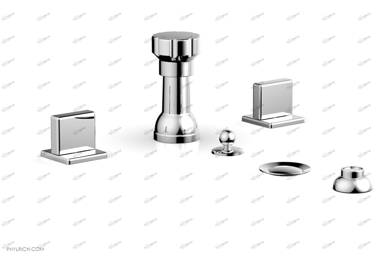 Смеситель для биде MIX Phylrich  290-60-026 Хромированный