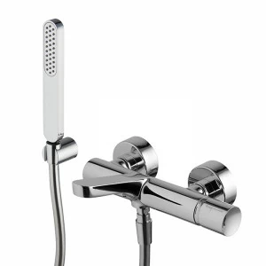 F4164 Смеситель внешнего монтажа на ванну с душевым комплектом FIMA CARLO FRATTINI Nomos Go