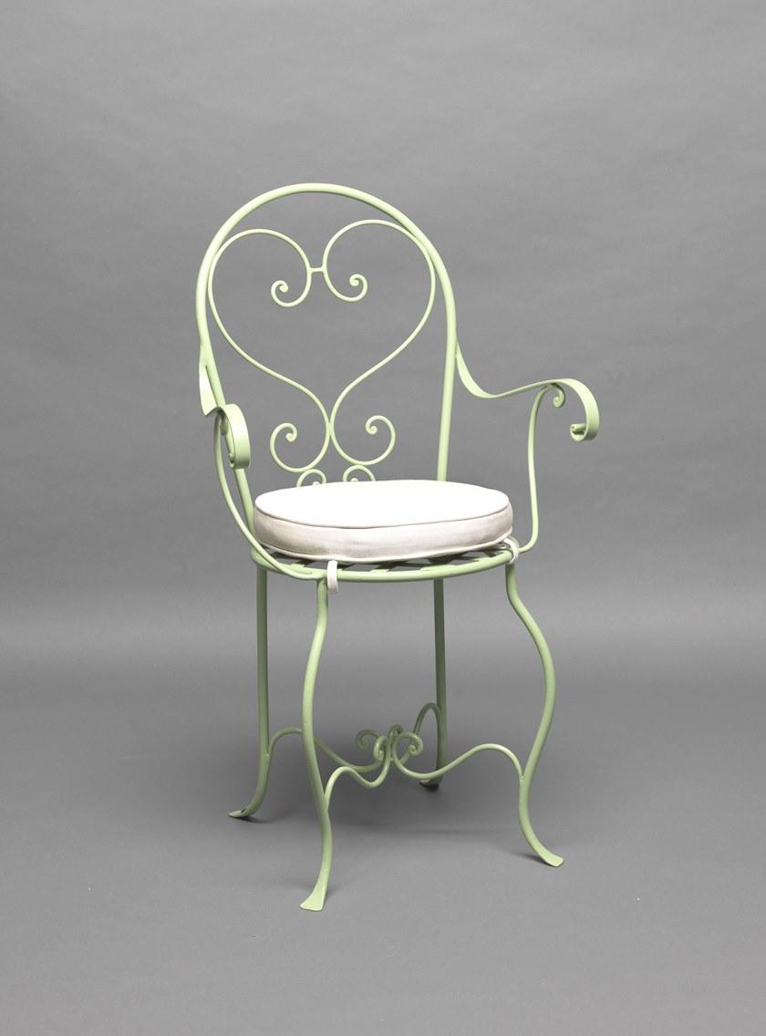 OFFICINACIANI Садовый стул из железа с подлокотниками Caffè Gf4011ch-b  - Вид №2