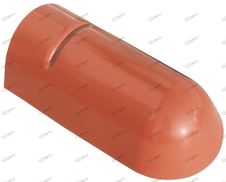 First Corporation Концевой выступ матово-терракотового цвета Cover-life sun-id-1499939