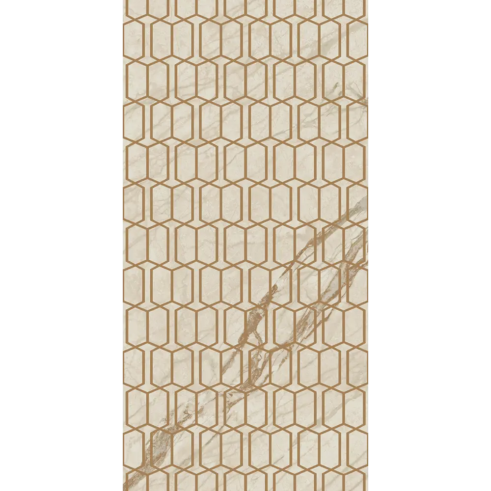 Плитка настенная Azori Forest Geometry 31.5x63 см 1.59 м² матовая цвет бежевый мрамор 87112444 STLM-2072469 - Вид №1