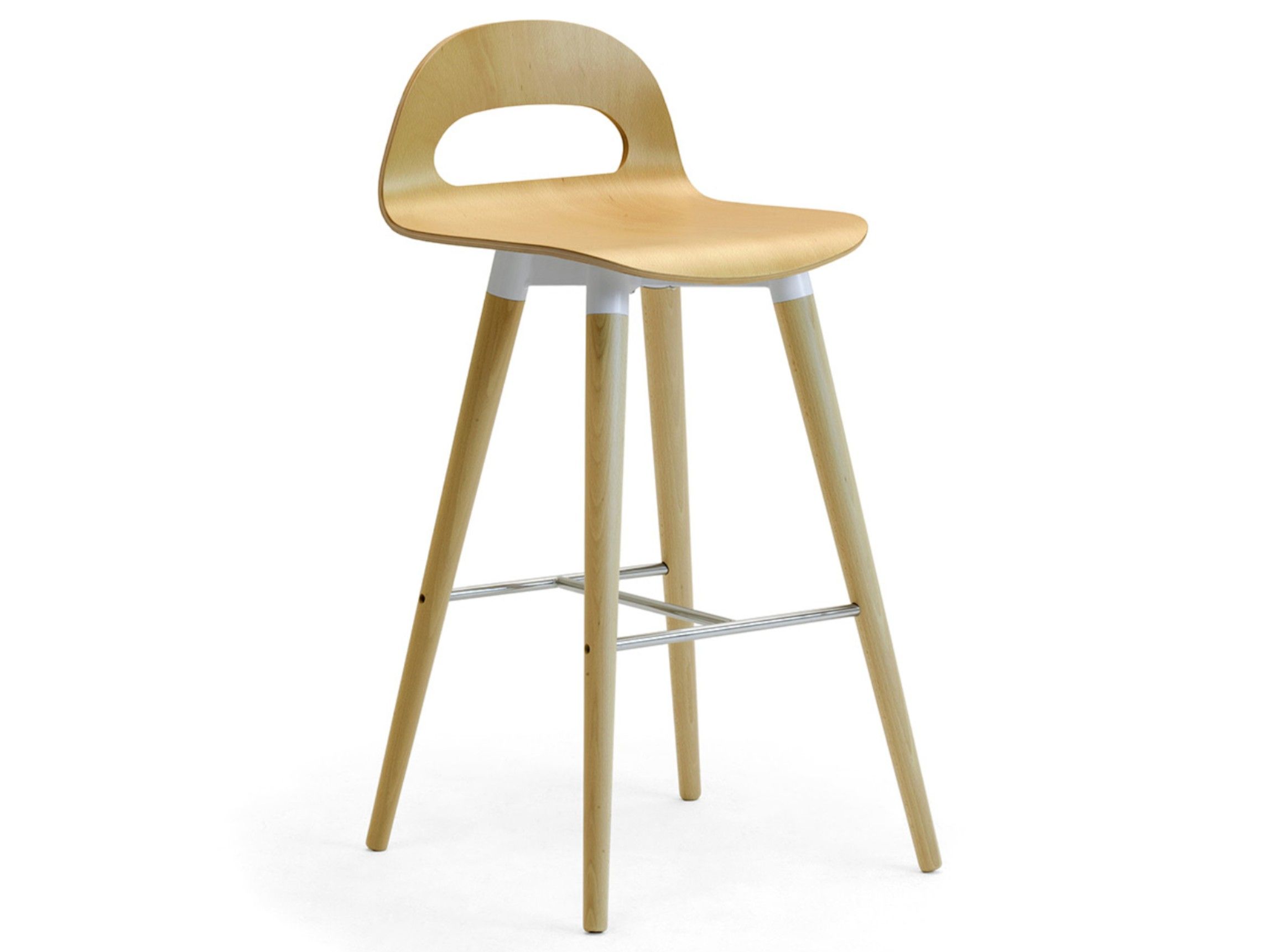 Высокий стул из шпона Leyform Samba ARCH-00152680