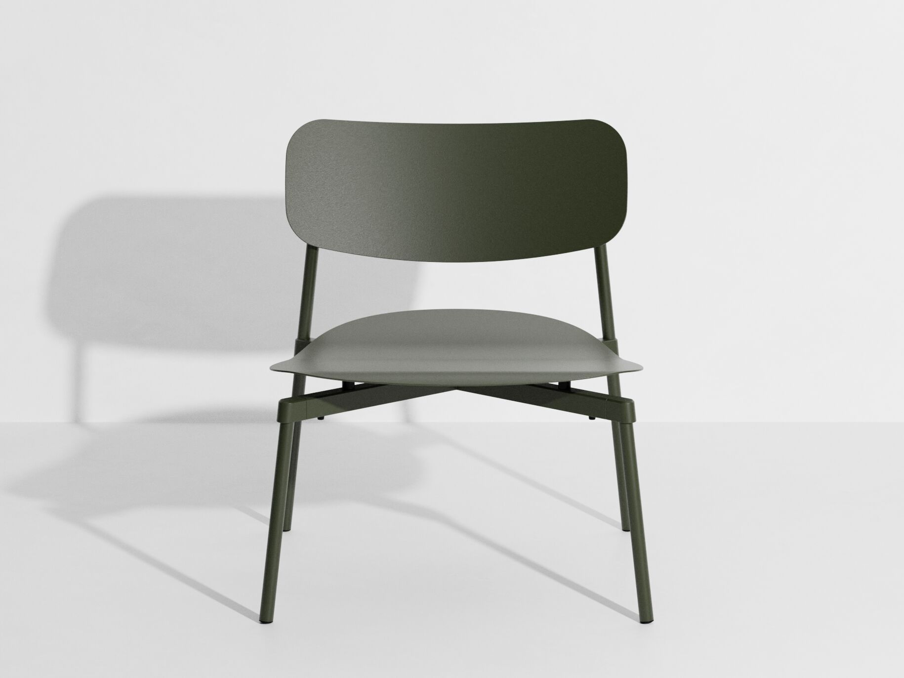 Алюминиевый штабелируемый стул с порошковым покрытием Petite Friture Fromme ARCH-00128934 - Вид №3