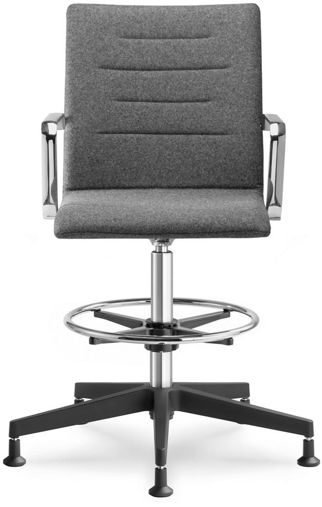 LD Seating Регулируемое по высоте офисное кресло с 5 спицами и подлокотниками Oslo 229 - Вид №1