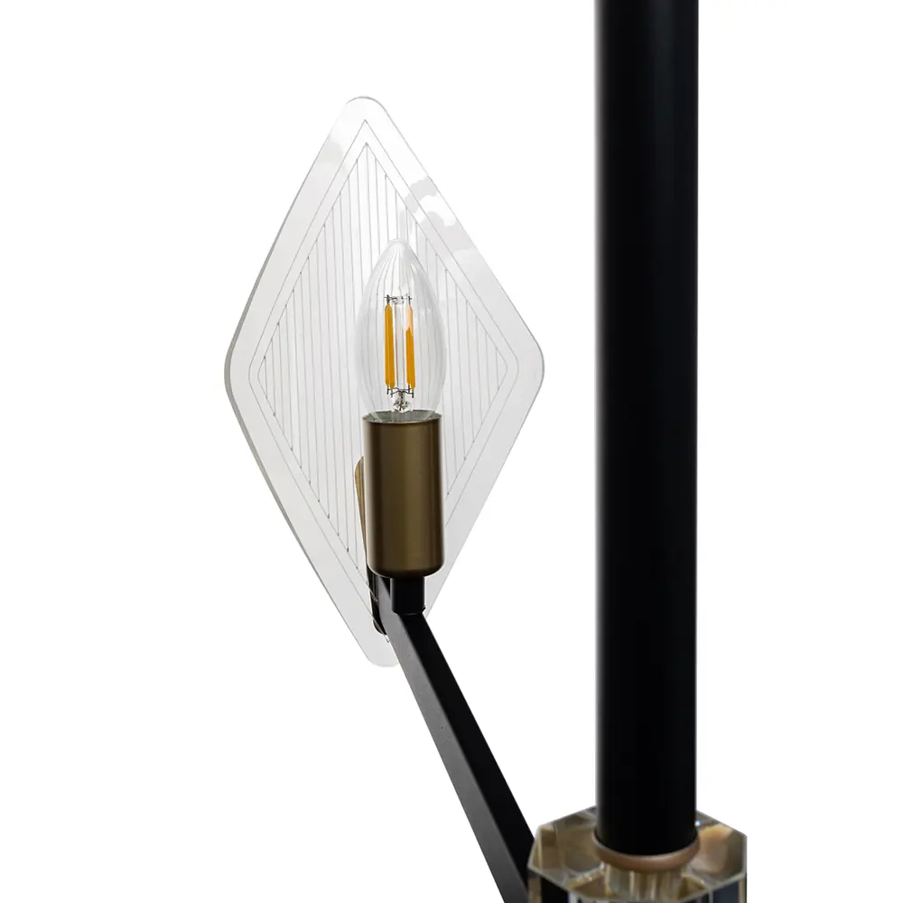 Люстра Lamplandia Gallant L1471, 5 ламп, 17 м², цвет черный/бесцветный STLM-2013903 - Вид №8