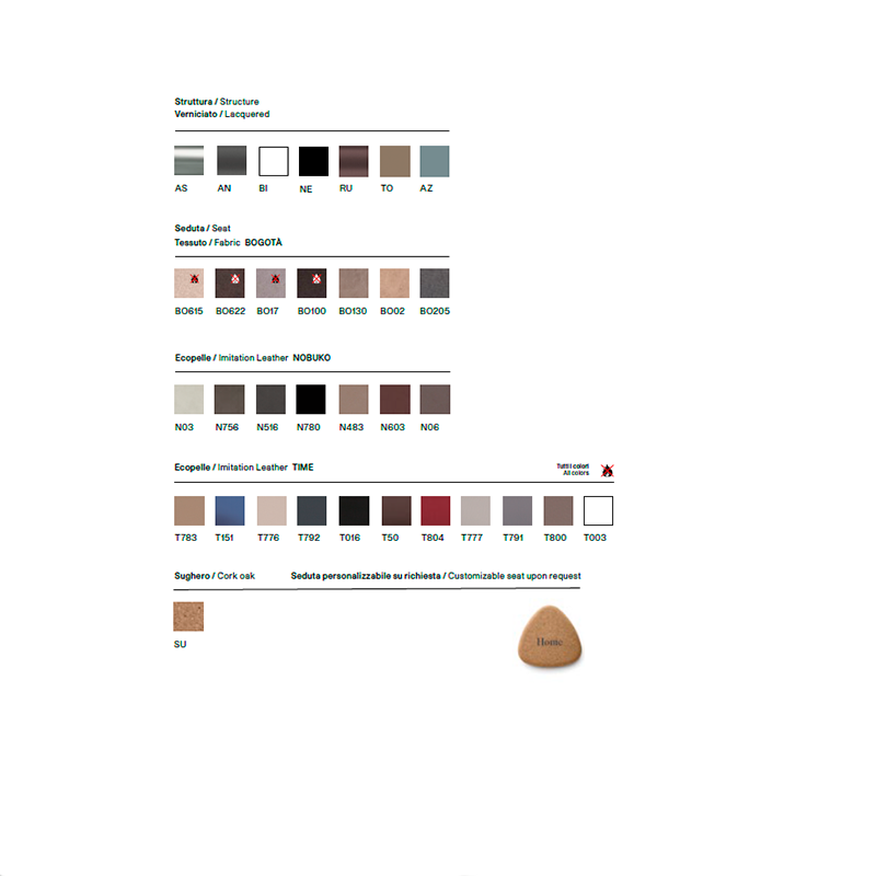 Барный стул PICK-M-SGA DOMITALIA PICK.R.A00.RUSU  - Вид №1