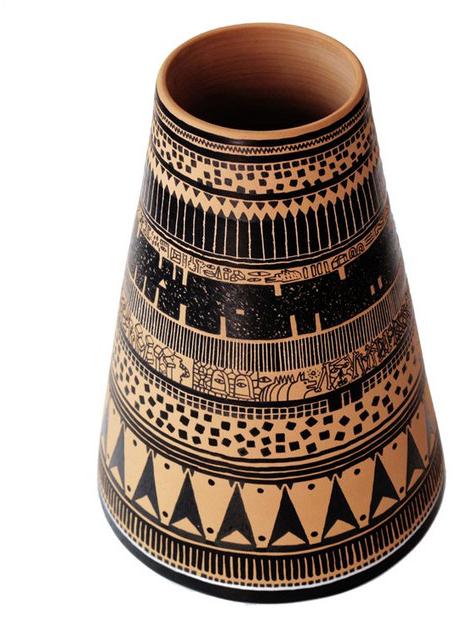 Kiasmo Терракотовая ваза Veia 2013kdvvei1 - Вид №1