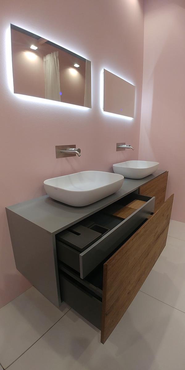 Mole200 Тумба под раковину с выдвижными ящиками GSG CERAMIC Mobili  - Вид №3