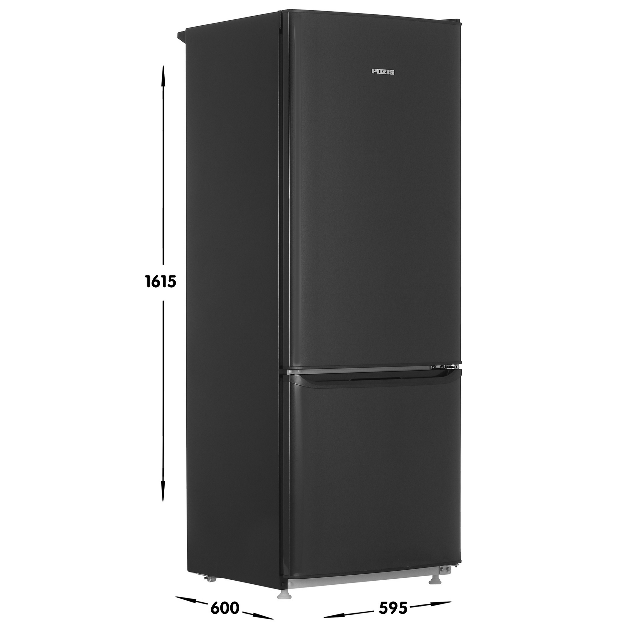 1098685 Холодильник с морозильником   Pozis RK-102 серый STDN-0000634 - Вид №6