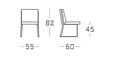 Кожаный стул для салазок Casa Covre Palio ARCH-00012110 - Вид №7