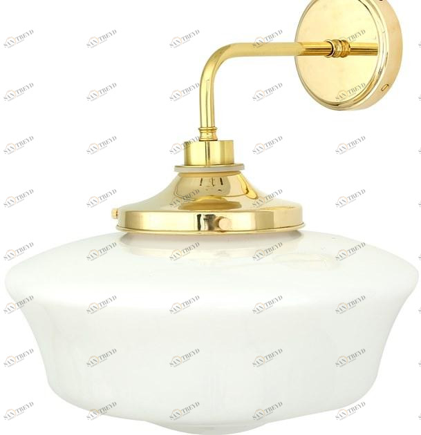 Mullan Lighting Настенный светильник из стекла прямого света для ванной Anath Mlbwl003 