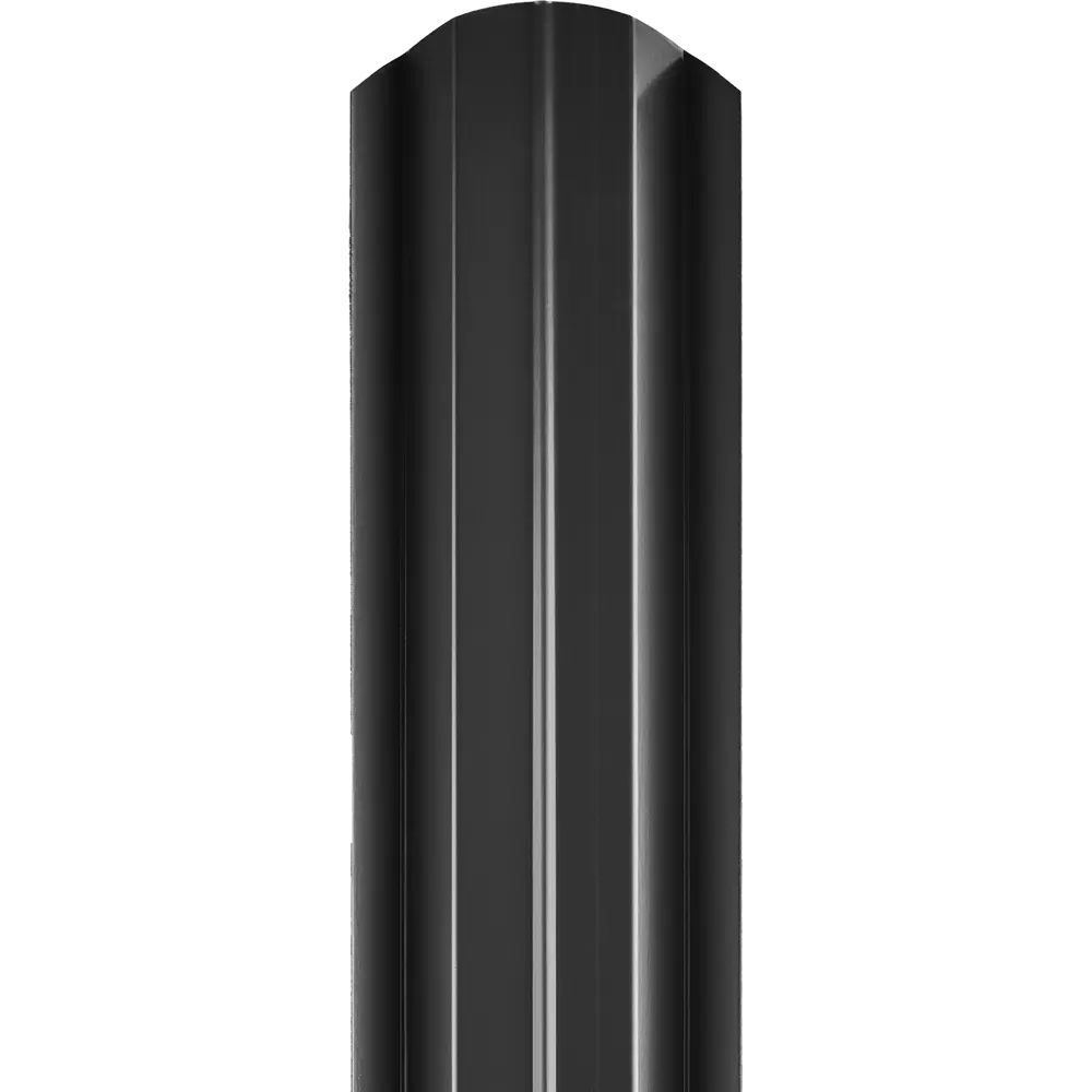 Santreyd - Металлический штакетник фигурный для забора мокрый асфальт 83021871 STLM-0038757