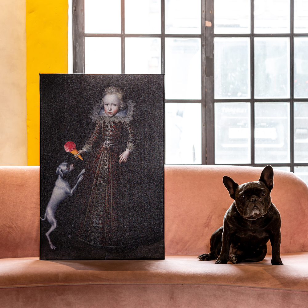 30101919 Арт-портрет «Ульрих Датский» (холст, галерейная натяжка) Object Desire  - Вид №5