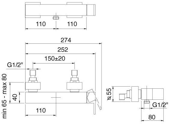 Rubinetterie Treemme Q  56565  - Вид №1