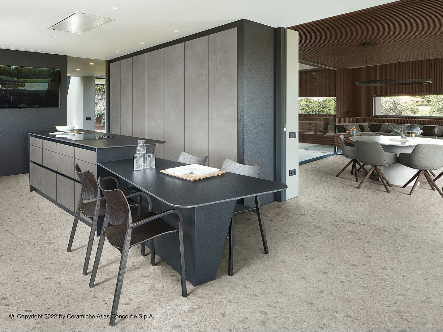 Пол / облицовка керамогранита с эффектом камня для внутреннего и наружного применения Atlas Concorde Boost Mix ARCH-00023665 - Вид №66