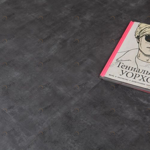 Виниловый ламинат Decoria Office Tile Бетон Нима Dt 743 Плитка и камень (Рельефная) 470х470 мм 3201000028