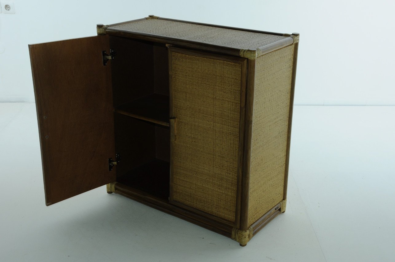 Комод из ротанга зеленый "Олива" 08/38 VINOTTI  00-3885301 Зеленый  - Вид №2